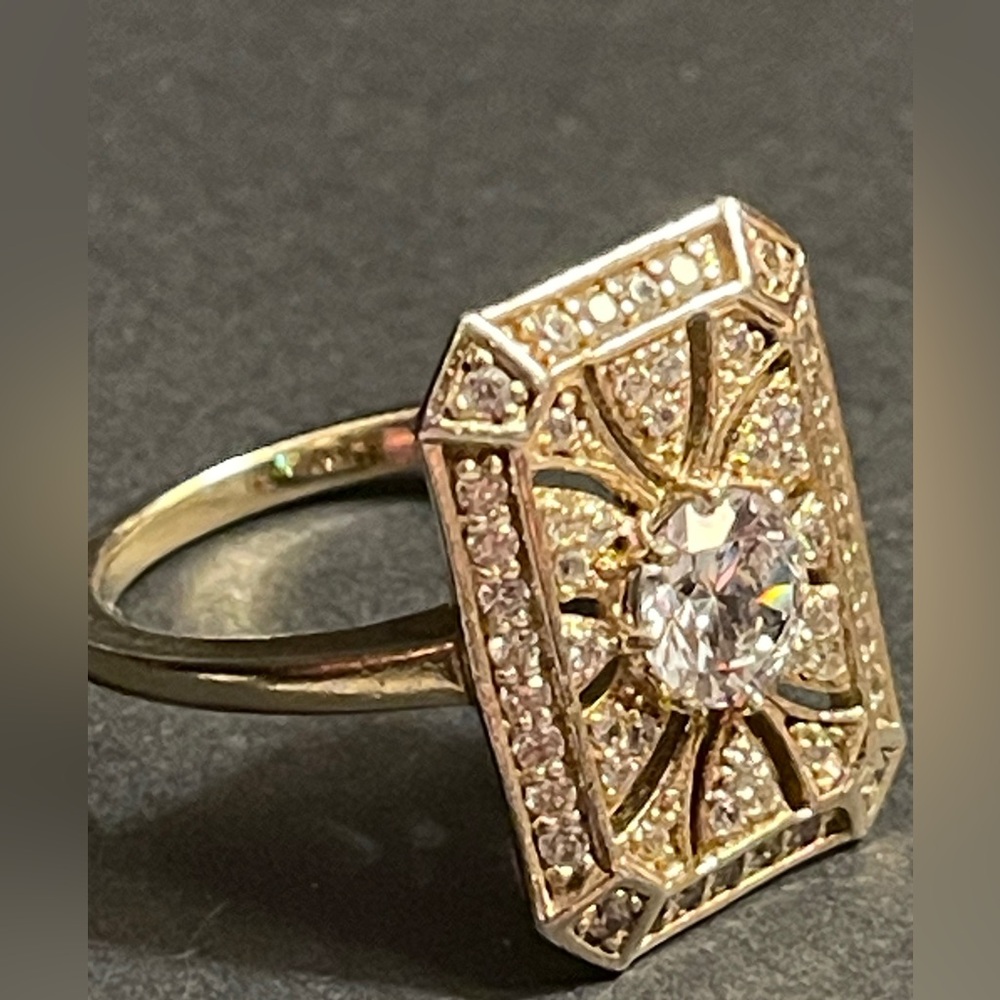 Art deco style ring - Picture 2 of 4